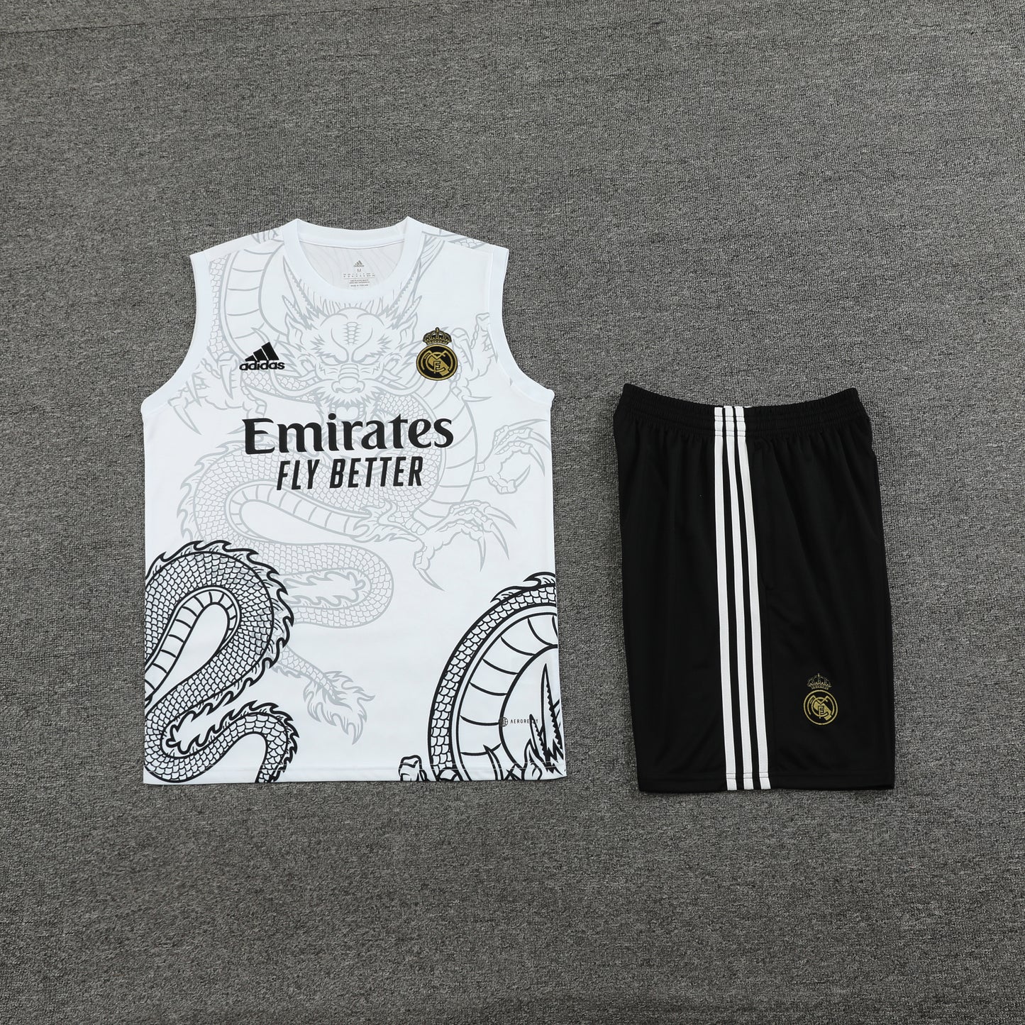 Real Madrid 2024/25 Training Vest Tracksuit (white 3)