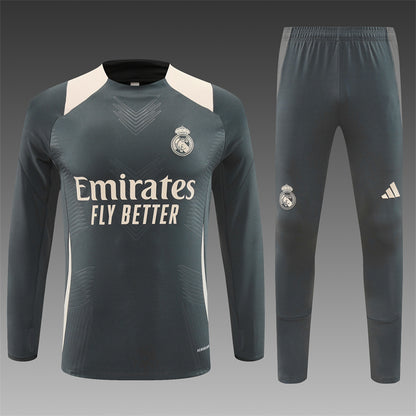 Real Madrid 2024/25 Training Tracksuit (Grey#2)